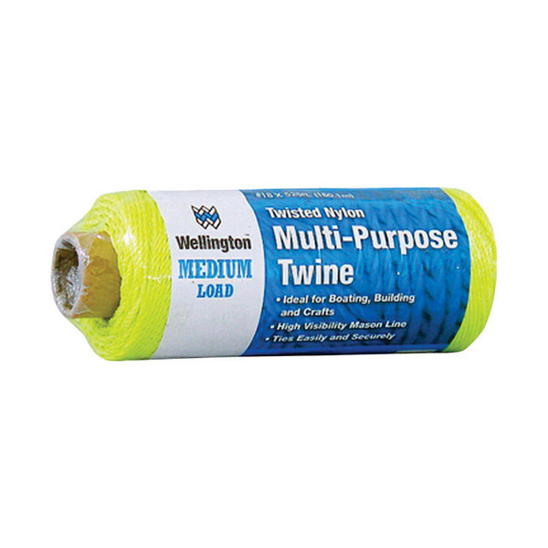 Wellington Twine Twst Nyl#18X525'Yl G5218Z0525Y12